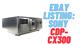 Sony CDP-CX300 300 Disc CD Player Changer TESTED WORKING BELTS GREAT