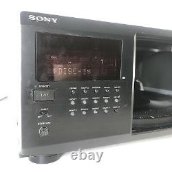 Sony CDP-CX300 300 Disc CD Player Changer TESTED WORKING BELTS GREAT