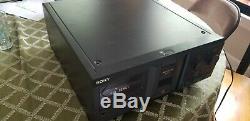 Sony CDP-CX300 300 Disc CD Player Changer TESTED WORKING NEW BELTS GREAT