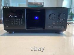 Sony CDP-CX300 Mega Storage Compact Disc Player-NEW BELTS/CLEANED/TESTED