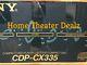 Sony CDP-CX335 300-disc CD changer/ player Brand-New in Retail Box complete