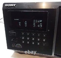 Sony CDP-CX335 Compact Disc Player Changer Holds 300 CDs WORKS