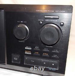 Sony CDP-CX335 Compact Disc Player Changer Holds 300 CDs WORKS