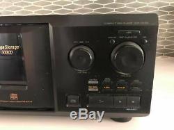 Sony CDP-CX335 MegaStorage 300-CD Disk Changer/Player with NEW BELTS