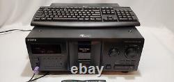 Sony CDP-CX350 300 CD Compact Disc Changer/Player WithRemote +Text input Refurb