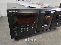 Sony CDP-CX355 300 CD Compact Disc Changer Player Carousel Serviced-New Belts
