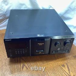 Sony CDP-CX355 300 CD Compact Disc Changer / Player No Remote TESTED