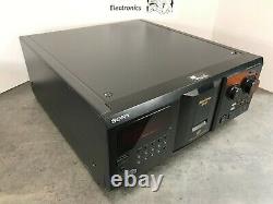 Sony CDP-CX355 300 CD Compact Disc Changer/Player WithRemote, Cables Pro Refurb