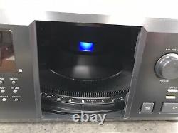 Sony CDP-CX355 300 CD Compact Disc Changer/Player WithRemote, Cables Serviced