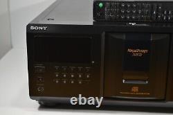 Sony CDP-CX355 300 CD Compact Disc Changer/Player WithRemote TESTED Works