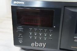 Sony CDP-CX355 300 CD Digital Compact Disc Changer Player NO REMOTE