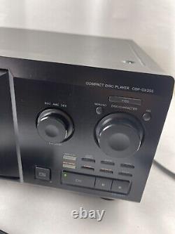 Sony CDP-CX355 300 CD Digital Compact Disc Changer Player With Remote