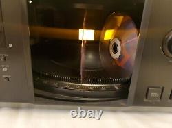 Sony CDP-CX355 300 CD Mega Compact Disc Changer Player. Tested, Read Description