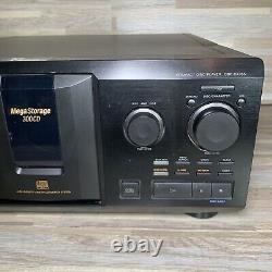 Sony CDP-CX355 300 CD Mega Storage Digital Compact Disc Changer Player No Remote