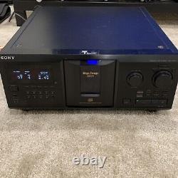 Sony CDP-CX355 300 CD Mega Storage Digital Compact Disc Changer Player No Remote