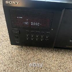 Sony CDP-CX355 300 CD Multi Player Carousel 300 Disc Mega Changer With Remote