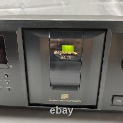 Sony CDP-CX355 300 Capacity CD Compact Disc Changer Player No Remote