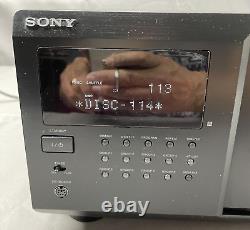 Sony CDP-CX355 300 Capacity CD Compact Disc Changer Player No Remote