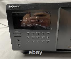 Sony CDP-CX355 300 Capacity CD Compact Disc Changer Player No Remote