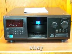 Sony CDP-CX355 300 Cd Compact Disc Changer Player Jukebox