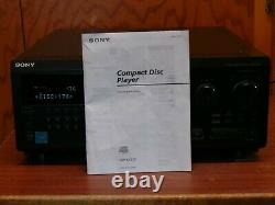 Sony CDP-CX355 300 Cd Compact Disc Changer Player Jukebox