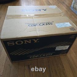 Sony CDP-CX355 300 Disc CD Changer New In Box