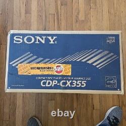 Sony CDP-CX355 300 Disc CD Changer New In Box