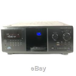Sony CDP-CX355 300 Disc CD Player Changer No Remote Tested and Works Great