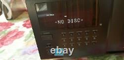 Sony CDP-CX355 300 Disc CD Player Changer TESTED WORKING NEW BELTS GREAT