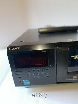 Sony CDP-CX355 300 Disc Changer CD Player Jukebox With Remote VERY CLEAN