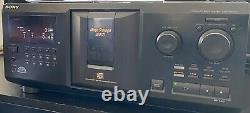 Sony CDP-CX355 300 Disc Changer CD Player Jukebox with Remote and Manual