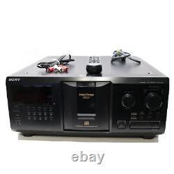 Sony CDP-CX355 300 Disc Changer Player VG Fully Working With Remote CD Play