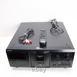 Sony CDP-CX355 300 Disc Changer Player VG Fully Working With Remote CD Play