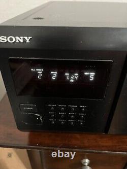 Sony CDP-CX355 300 Disc Changer Player VG Fully Working With Remote CD Play