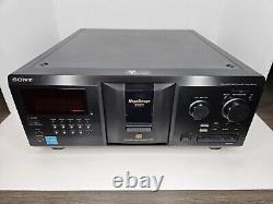 Sony CDP-CX355 300 Disc Mega Storage CD Changer Player No Remote Tested/Working