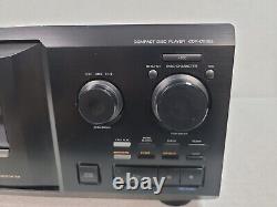 Sony CDP-CX355 300 Disc Mega Storage CD Changer Player Works Great No Remote