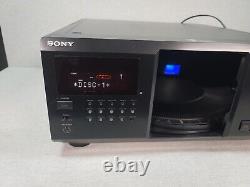 Sony CDP-CX355 300 Disc Mega Storage CD Changer Player Works Great No Remote