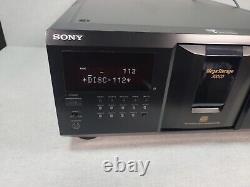 Sony CDP-CX355 300 Disc Mega Storage CD Changer Player Works Great No Remote