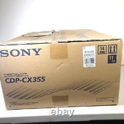 Sony CDP-CX355 300 Disk Mega Storage CD Player Changer WithRemote New Open Box