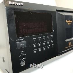 Sony CDP-CX355 300 Disk Mega Storage CD Player Changer Works Well