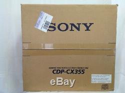 Sony CDP-CX355 300-disc CD Changer/Player Brand NewithFactory Sealed