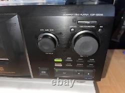 Sony CDP-CX355 CD Changer-300 Disc Player/WITH REMOTE AND INSTRUCTIONS