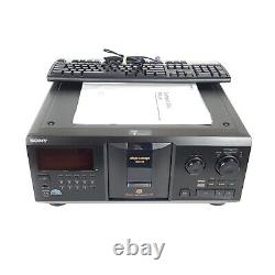 Sony CDP-CX355 CD Changer 300 Disc With Remote! REFURBISHED