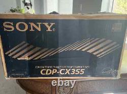 Sony CDP-CX355 CD Player Mega Storage 300 Disc Changer (Unused)