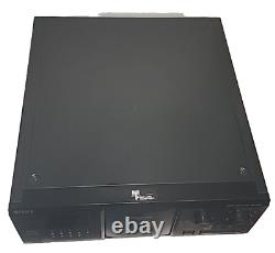 Sony CDP-CX355 Disc CD Mega Storage 300 Changer Player Carousel Works Great