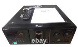 Sony CDP-CX355? Ebay REFURBISHED? 300 CD Changer WithRemote One-Year Warranty