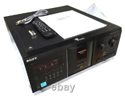 Sony CDP-CX355? Ebay REFURBISHED? 300 CD Changer WithRemote One-Year Warranty