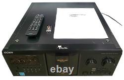 Sony CDP-CX355? GUARANTEED REFURB? 300 CD Compact Disc Changer/Player WithRemote