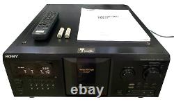 Sony CDP-CX355? GUARANTEED REFURB? 300 CD Compact Disc Changer/Player WithRemote