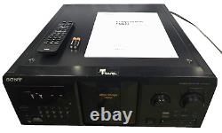 Sony CDP-CX355? GUARANTEED REFURB? 300 CD Compact Disc Changer/Player WithRemote